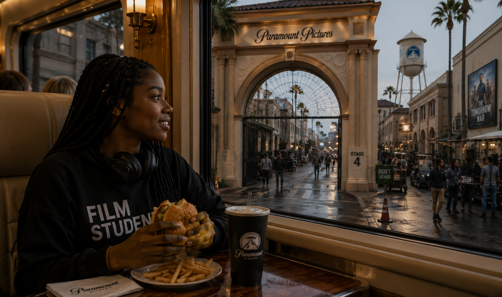 TourDine film studio educational journey