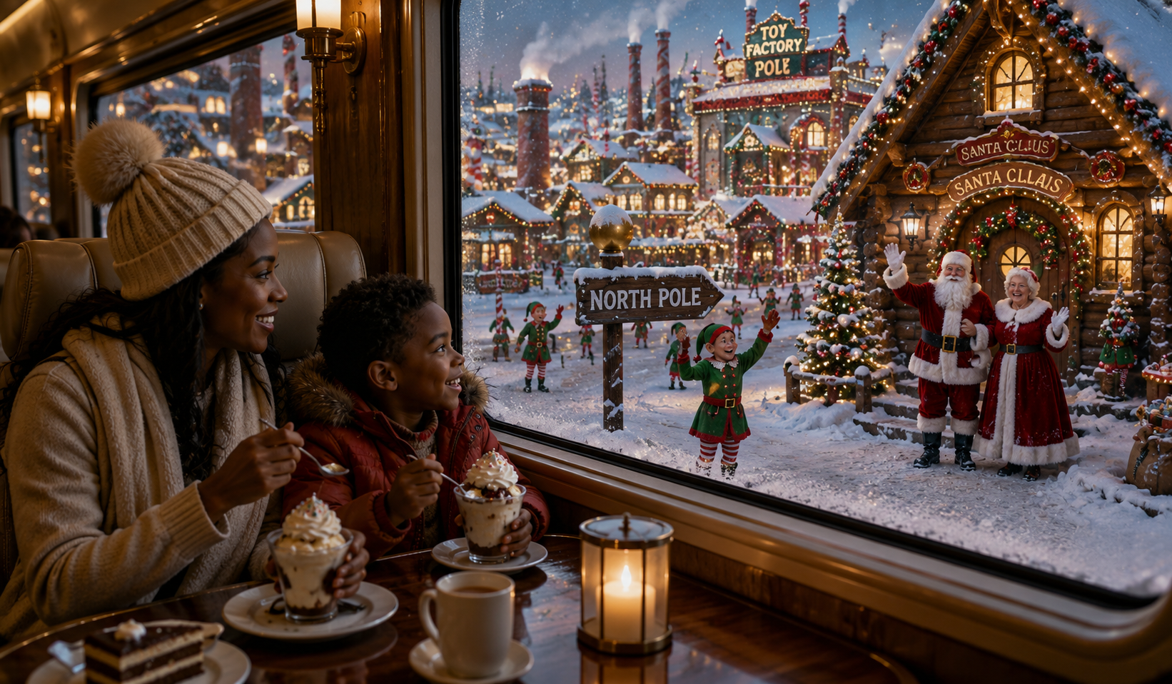 TourDine North Pole family journey